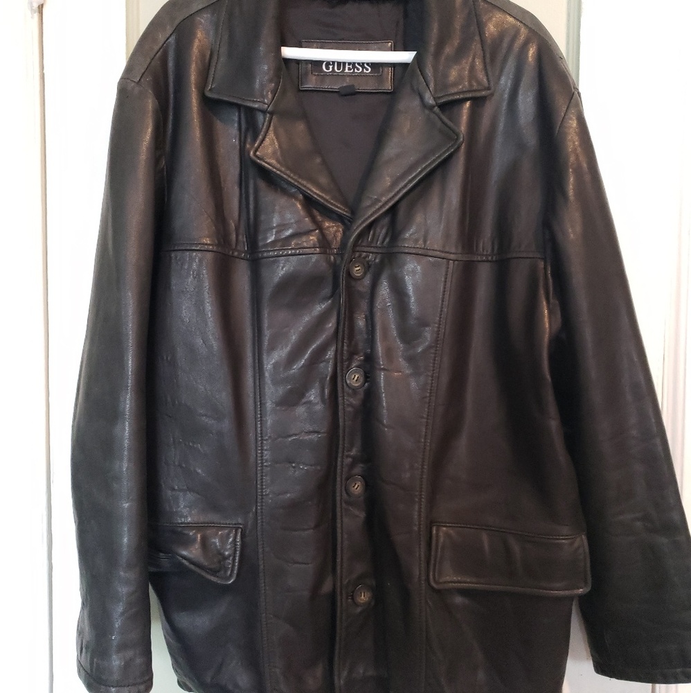 Mens Vintage Leather Jacket